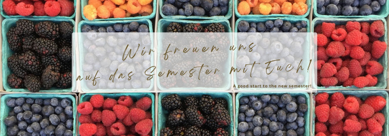 Willkommen im Semester